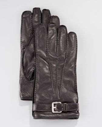 prada long leather gloves|neiman marcus Prada gloves.